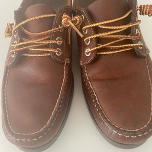 LL Bean NWOT Blucher Mocs 9.5 D mahogany